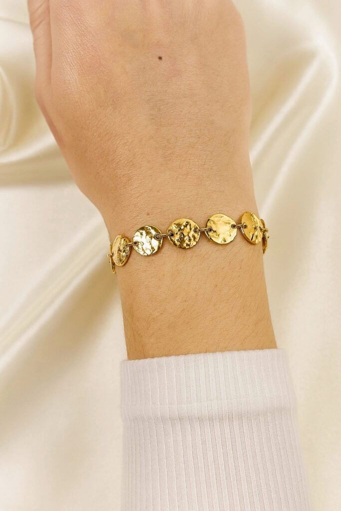 Pulsera Eslabón Moneda
