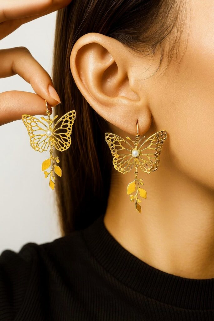 Pendiente Mariposa