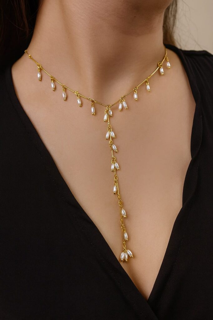 Collar Perla Cascada