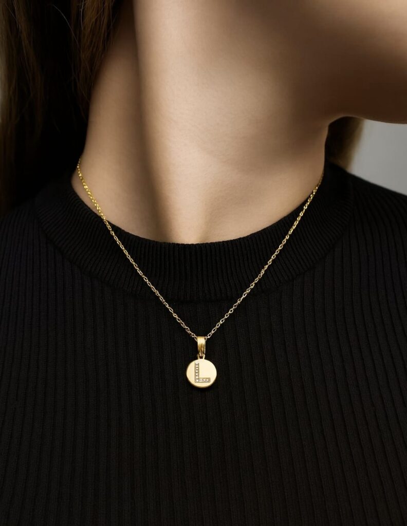 Collar Inicial Redondo