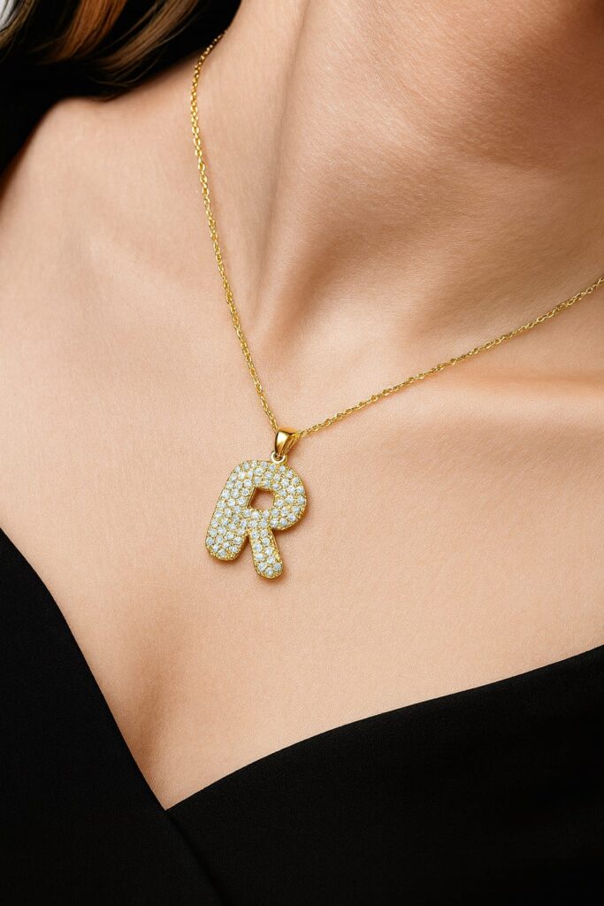 Collar Inicial Circonita