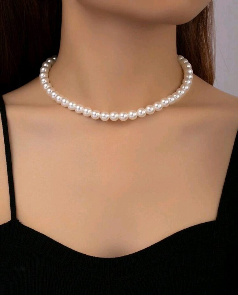 Collar Perla Redonda